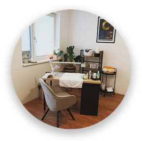 Behandlungszimmer von Angels of Beauty